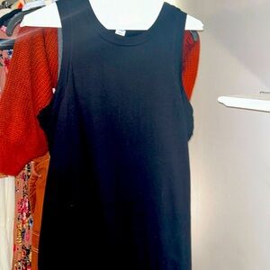 Black tank dress